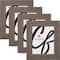 4 Pack: Craig Frames American Barn Farmhouse Gray Picture Frame